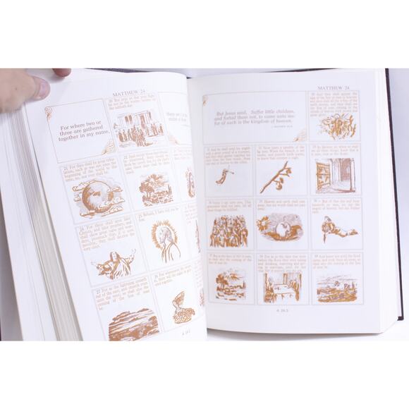 Family Illustrated, Memory Bible, King James Version, Michael E Tatton, 1979, - Picture 5 of 7